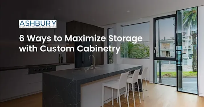 6 Ways to Maximize Storage with Custom Cabinetry